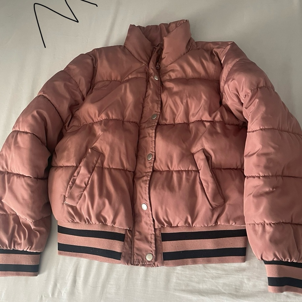Pink Puffer Jacket
